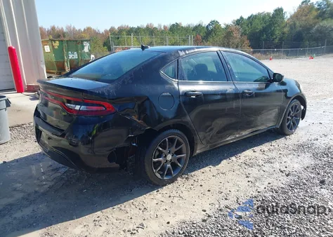 2016 Dodge Dart Se from USA, damaged, VIN 1C3CDFAA7GD606608